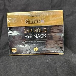 Maskiss 24K Gold Eye Mask Set Of 25!